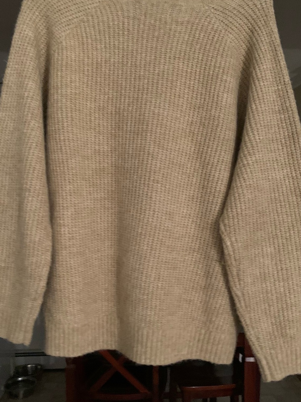 Old Navy Neutral Tan Crew Neck Sweater